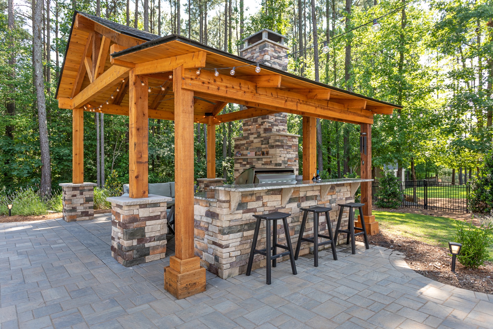 Western Red Cedar Setting Sun Patios American Cedar